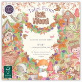 Craft Consortium Tales from Oak Wood 8x8 Inch Premium Paper Pad (CCLPAD001)