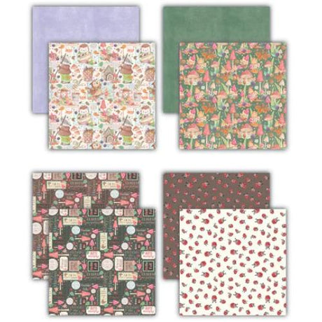 Craft Consortium Tales from Oak Wood 8x8 Inch Premium Paper Pad (CCLPAD001)