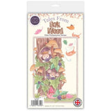 Craft Consortium Tales from Oak Wood A6 Photopolymer Stamp Set Mice Tree (CCLSTMP001)