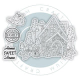 Craft Consortium Tales from Oak Wood A6 Photopolymer Stamp Set Home Sweet Home (CCLSTMP003)