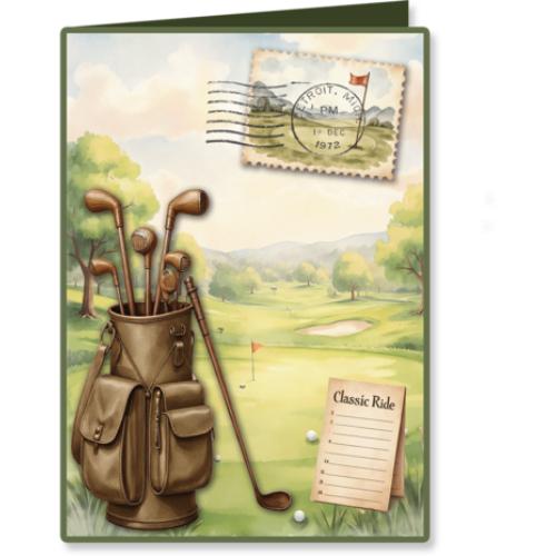 Creatief Art Vintage Gentlemen Book Creative CutOuts (CCOBOEK-008)