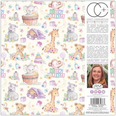 Craft Consortium Little Ones 12x12 Inch Premium Paper Pad (CCPPAD047) - Postage as per Actual