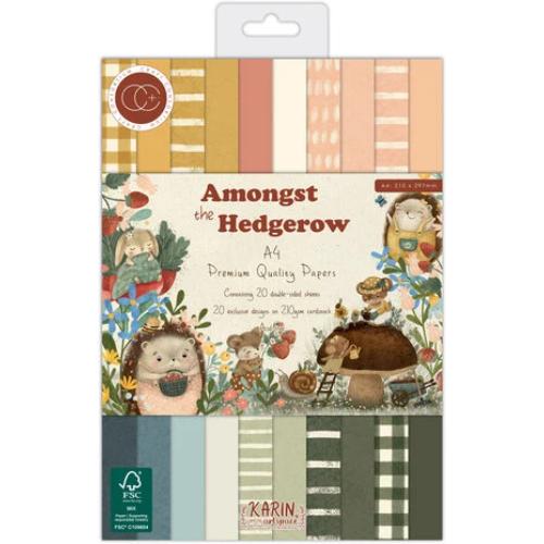 Craft Consortium Amongst the Hedgerow 12x12 Inch Premium Paper Pad (CCPPAD048) - Postage as per Actual