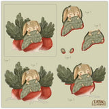 Craft Consortium Amongst the Hedgerow 8x8 Inch 3D Decoupage Paper Pad (CCPPAD048D) - Postage as per Actual