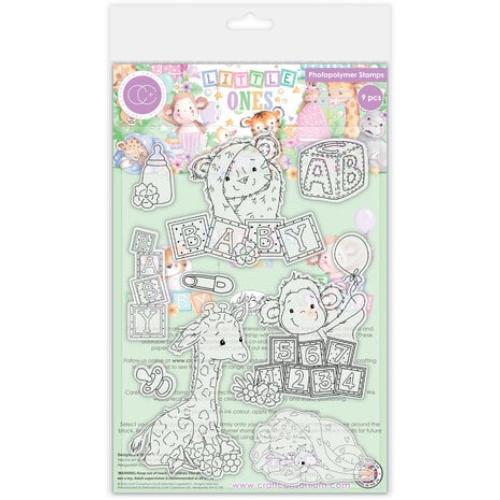 Craft Consortium Little Ones Photopolymer Stamp Set Animals (CCSTMP096)