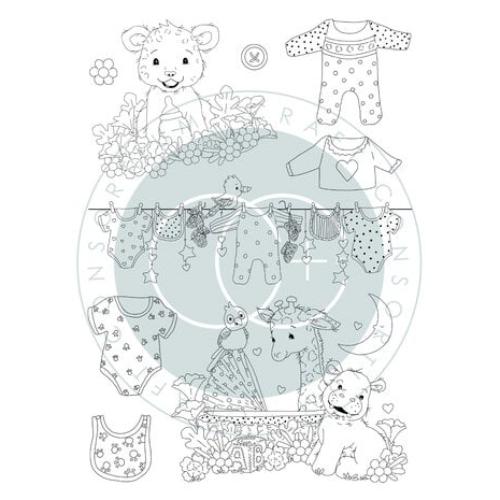 Craft Consortium Little Ones Photopolymer Stamp Set Clothes (CCSTMP097)