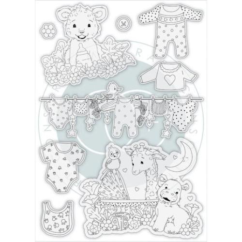 Craft Consortium Little Ones Photopolymer Stamp Set Clothes (CCSTMP097)