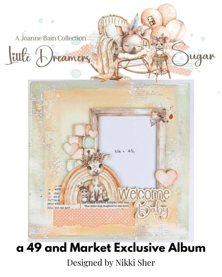 49 and Market - Little Dreamer Sugar Album Kit - Postage as per Actual