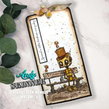 Creative Expressions Andy Skinner Bot-ology Spread A Little Kindness Pre Cut Rubber Stamp