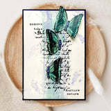 Creative Expressions Sam Poole Faded Flora 4 in x 6 in Clear Stamp Set