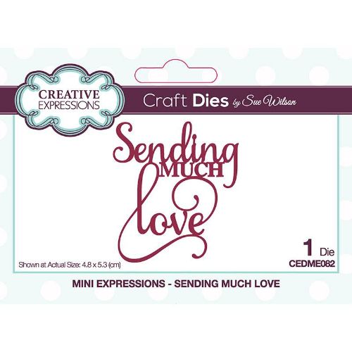 Creative Expressions - Sending Much Love Craft Die