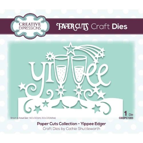 Creative Expressions Paper Cuts Yippee Edger Craft Die