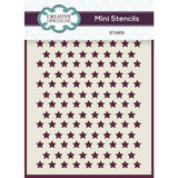 Creative Expressions Mini Stencil Stars 4.0 in x 3.0 in