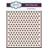 Creative Expressions Mini Stencil Stars Small 4.0 in x 3.0 in