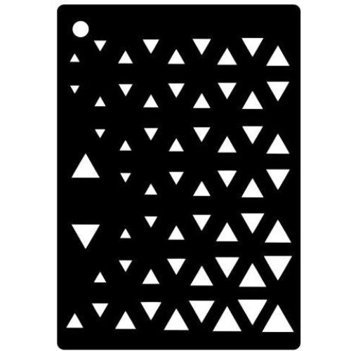 Creative Expressions Mini Stencil Triangles