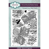 Creative Expressions Sam Poole Nature Fragments 4 in x 6 in Pre Cut Rubber Stamp