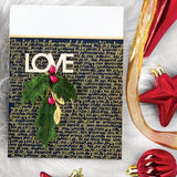 Hero Arts - Noel Print Bold Prints Cling Rubber Stamp