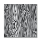 Hero Arts - Woodgrain Bold Prints Cling Rubber Stamp