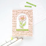 Hero Arts Positive Script Stamp