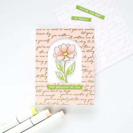 Hero Arts Positive Script Stamp