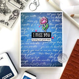 Hero Arts Positive Script Stamp