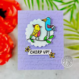 Hero Arts Positive Script Stamp