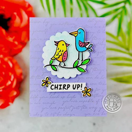 Hero Arts Positive Script Stamp