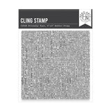Hero Arts Friendly Type Cling Stamp