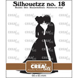 Crealies Silhouetzz Dies No. 18 Wedding Couple (CLSH18)