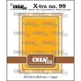 Crealies X-tra Dies No. 99 ATC with Little Diagonal Stripes (CLXtra99)