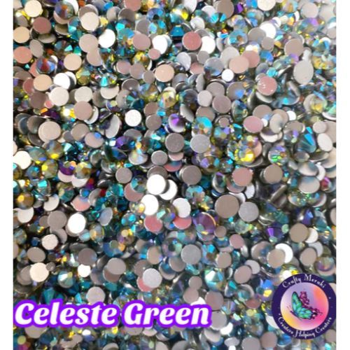 Crafty Meraki - Sparkle Celeste Green