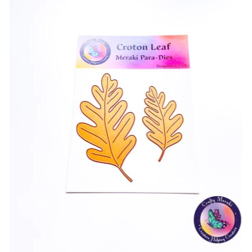 Crafty Meraki - Croton Leaf Meraki Para-Dies