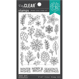 Hero Arts - Winter Foliage Pattern Stamp Set