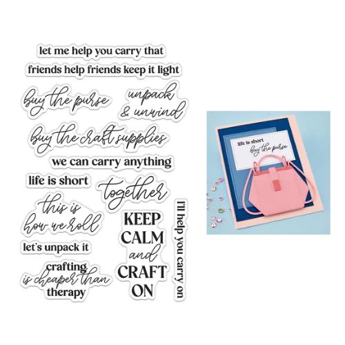 Hero Arts - Keep Calm Sentiments Stamp Set
