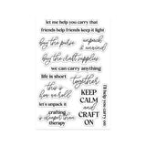 Hero Arts - Keep Calm Sentiments Stamp Set