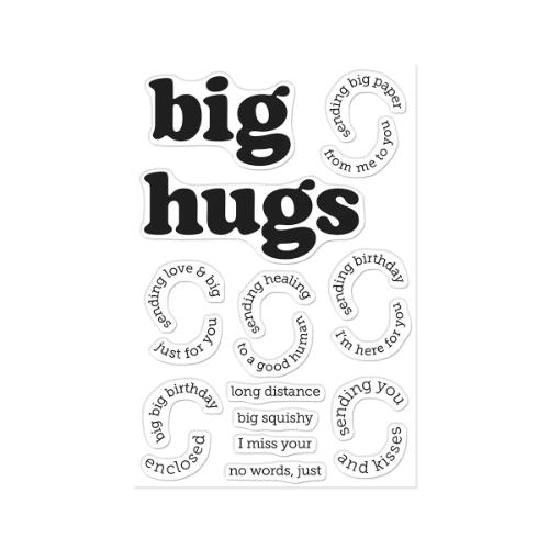 Hero Arts - Big Hugs Stamp Set by Carly Tee