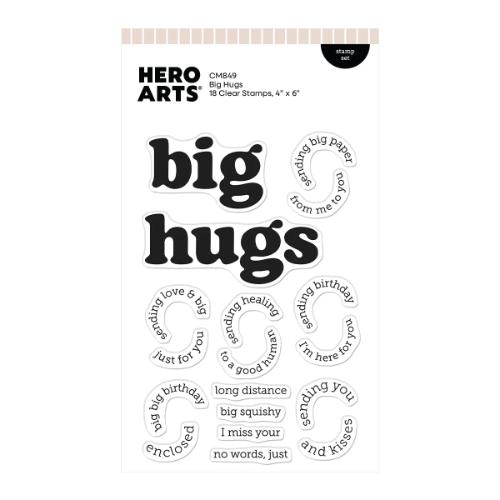 Hero Arts - Big Hugs Stamp Set by Carly Tee