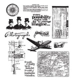 Stampers Anonymous Warehouse District Tim Holtz Cling Stamps (CMS124)