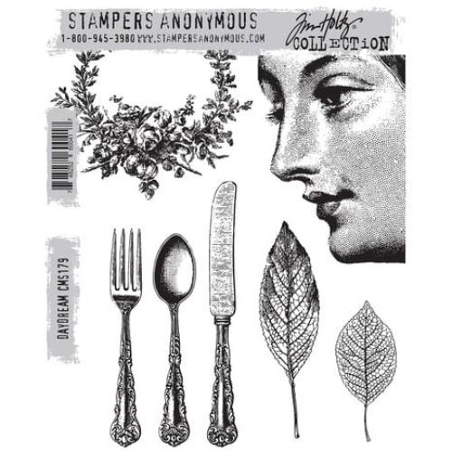 Stampers Anonymous Daydream Tim Holtz Cling Stamps (CMS179)