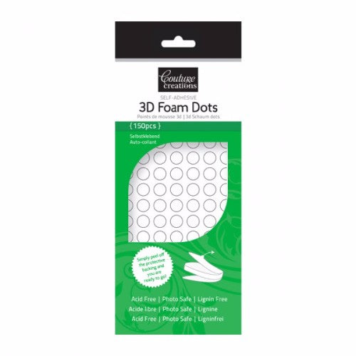 Couture Creations - 3D Foam Dots (150 pcs)