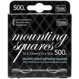 Couture Creations - Adhesive - Mounting Squares - White Permanent (500)