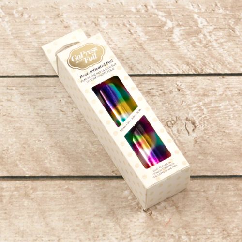 Couture Creations - Foil - Rainbow Spots (Mirror Finish) - Heat activated