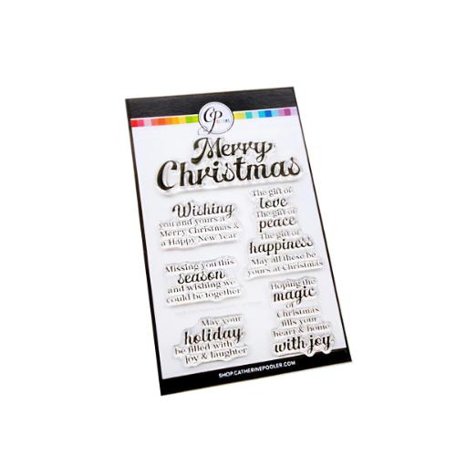 Catherine Pooler - Inside Out Christmas Sentiments Stamp Set