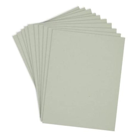 Spellbinders - Fog ColorWheel Cardstock 8.5" x 11" - 10 Sheets