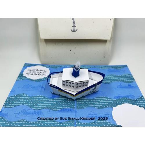 Karen Burniston - Cruise Greetings clear stamps