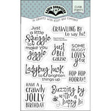 Karen Burniston - Bug Greetings clear stamps