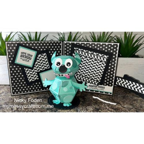 Karen Burniston - Monster Sayings clear stamps