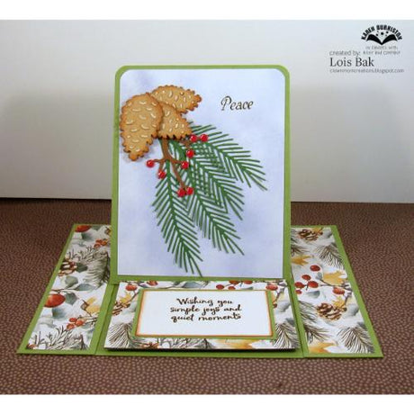 Karen Burniston - Quiet Forest Sayings clear stamps