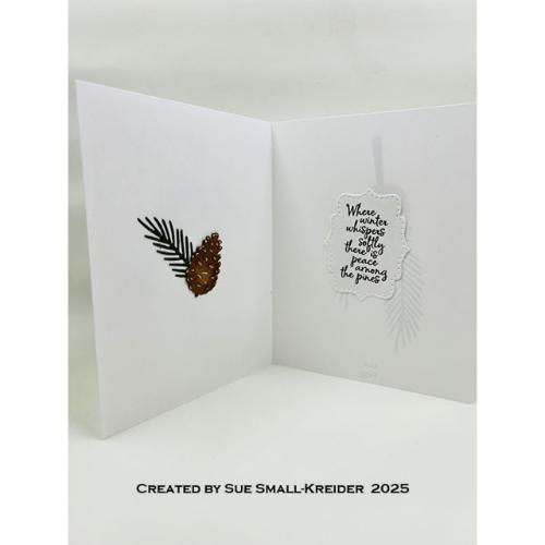 Karen Burniston - Quiet Forest Sayings clear stamps