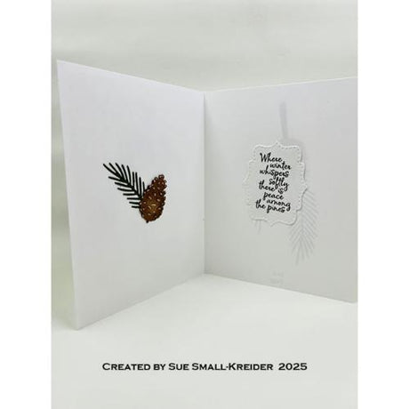 Karen Burniston - Quiet Forest Sayings clear stamps